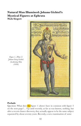 Natural Man Illumined: Johann Gichtel's Mystical Figures at Ephrata