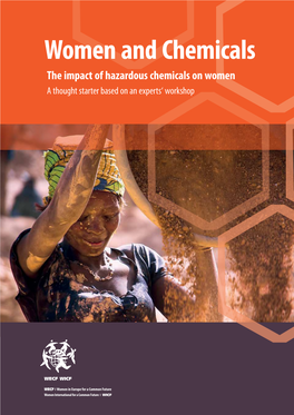 Women and Chemicals the Impact of Hazardous Chemicals on Women a Thought Starter Based on an Experts‘ Workshop