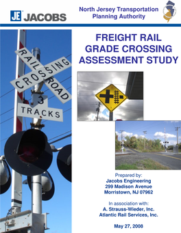 Freight Rail Grade Crossing Assessment Study—Phase