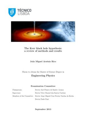 The Kerr Black Hole Hypothesis: a Review of Methods and Results