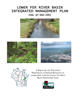 Lower Fox River Basin Plan