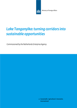 Lake Tanganyika: Turning Corridors Into Sustainable Opportunities