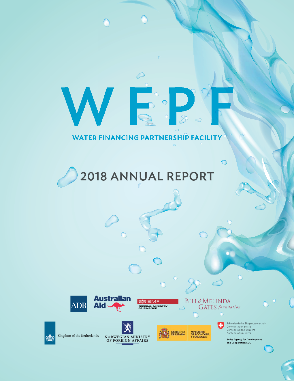 Water Financing Partnership Facility Annual Report 2018