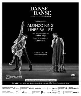 ALONZO KING LINES BALLET the Propelled Heart Alonzo King Avec La Chanteuse Lisa Fischer