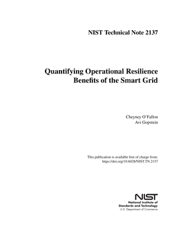 Quantifying Operational Resilience Benefits of the Smart Grid