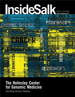 The Helmsley Center for Genomic Medicine Decoding Chronic Disease