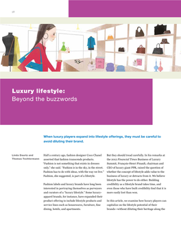 Luxury Lifestyle: Beyond the Buzzwords