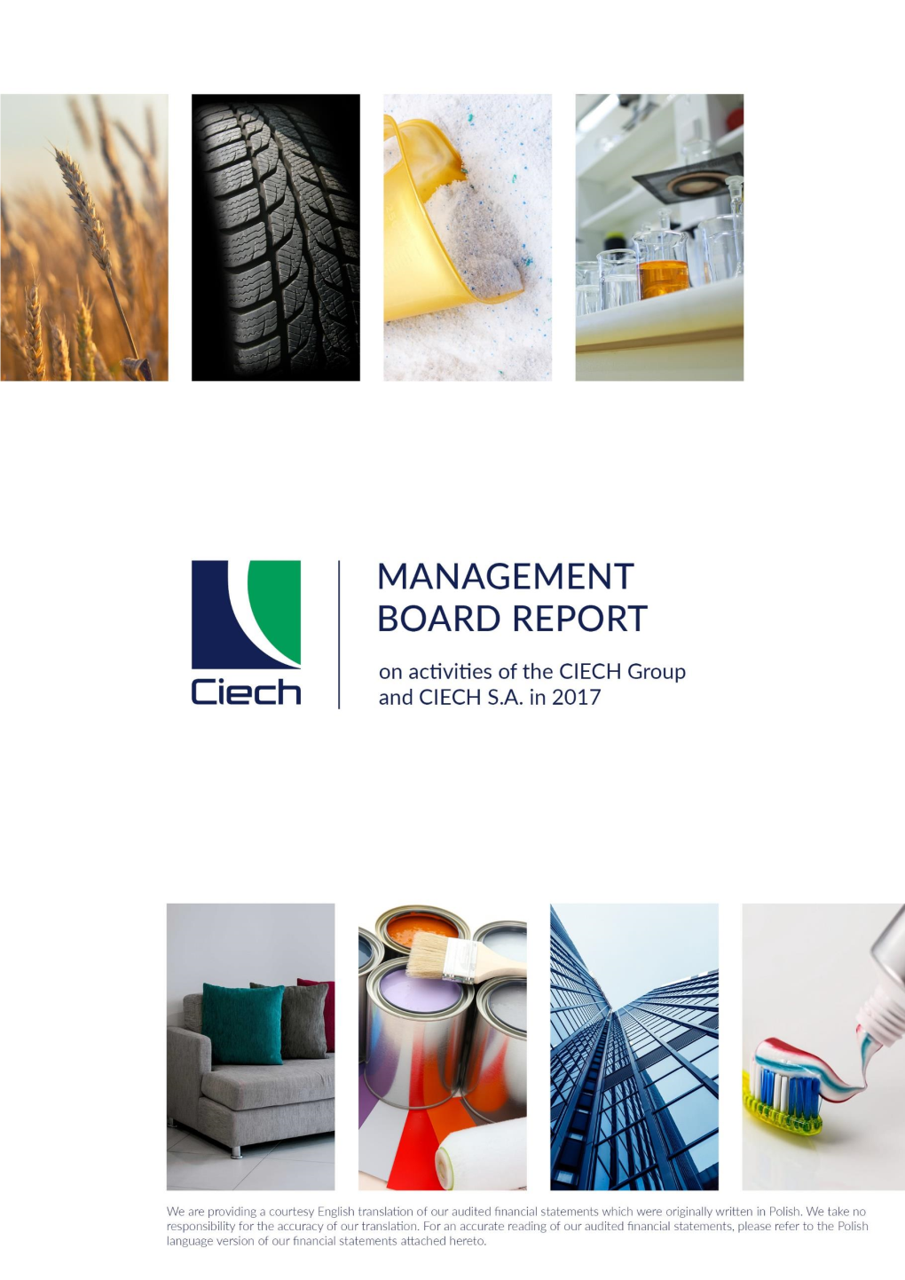 Pdf Management Board Report on Activities of the CIECH Group And
