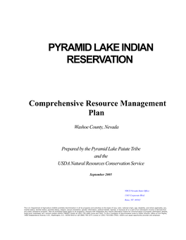 Pyramid Lake Indian Reservation