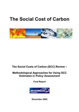 The Social Costs of Carbon (SCC) Review –