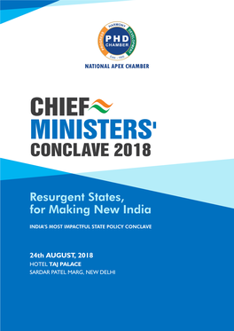 Chief Ministers' Conclave 2018