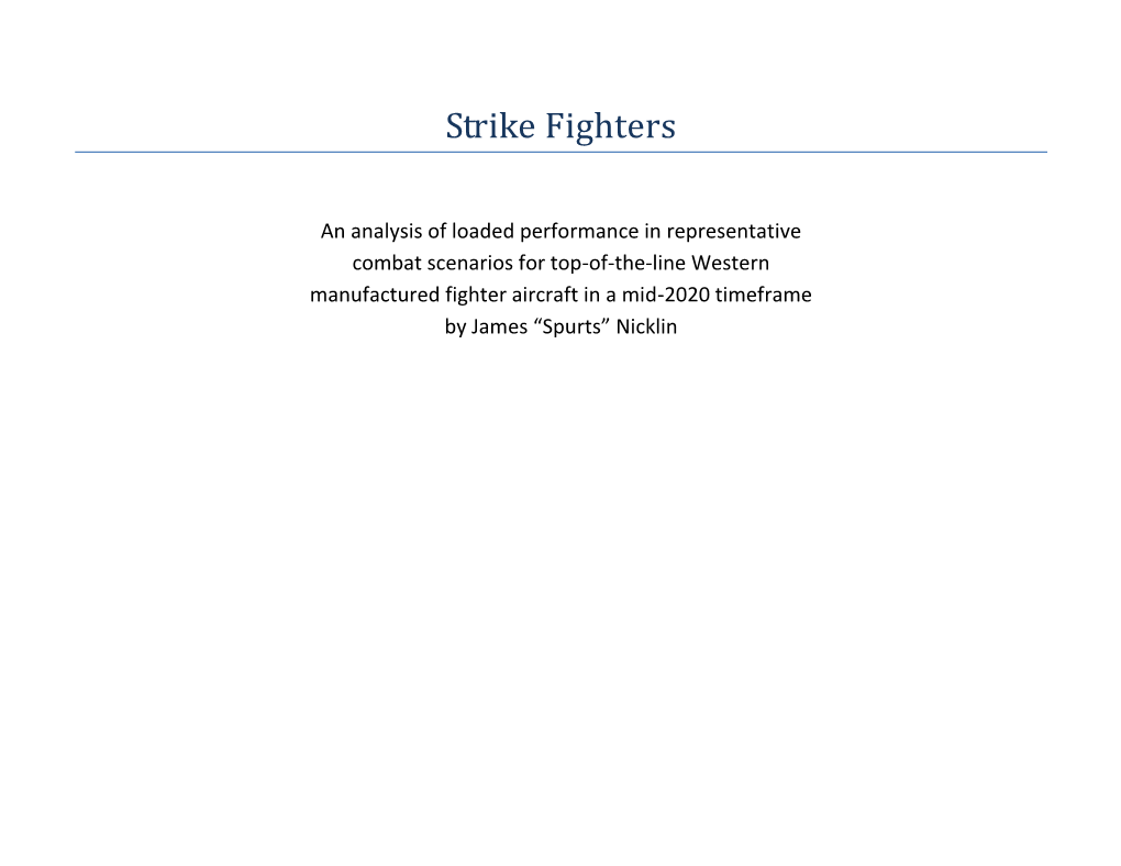 Strike Fighters