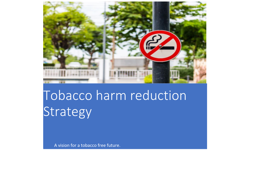 Tobacco Harm Reduction Strategy