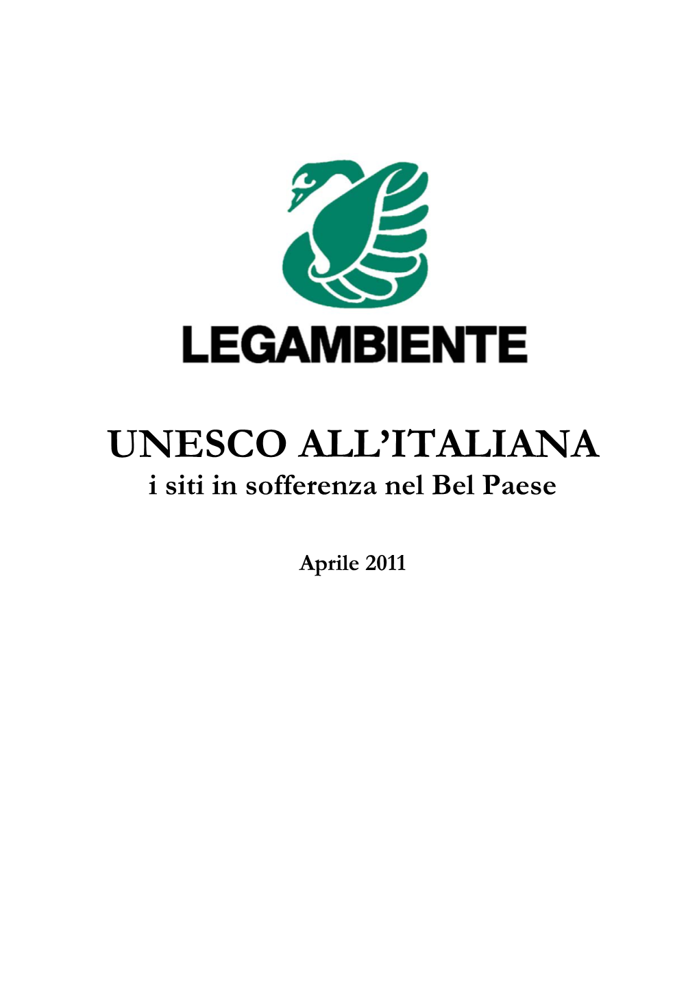 Unesco All'italiana