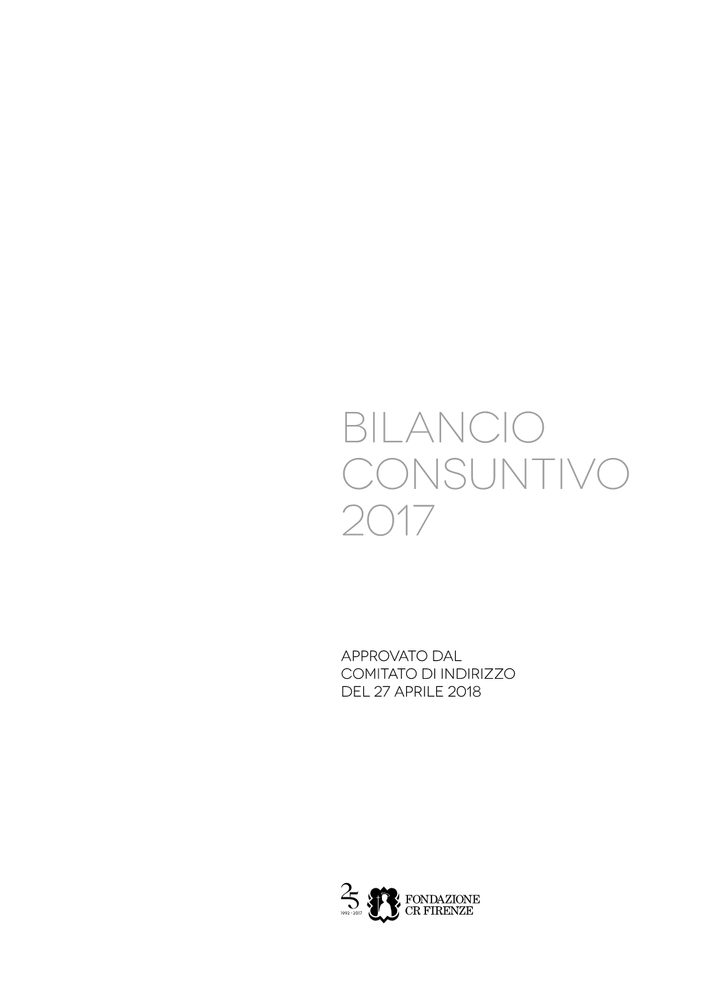 Bilancio Consuntivo 2017