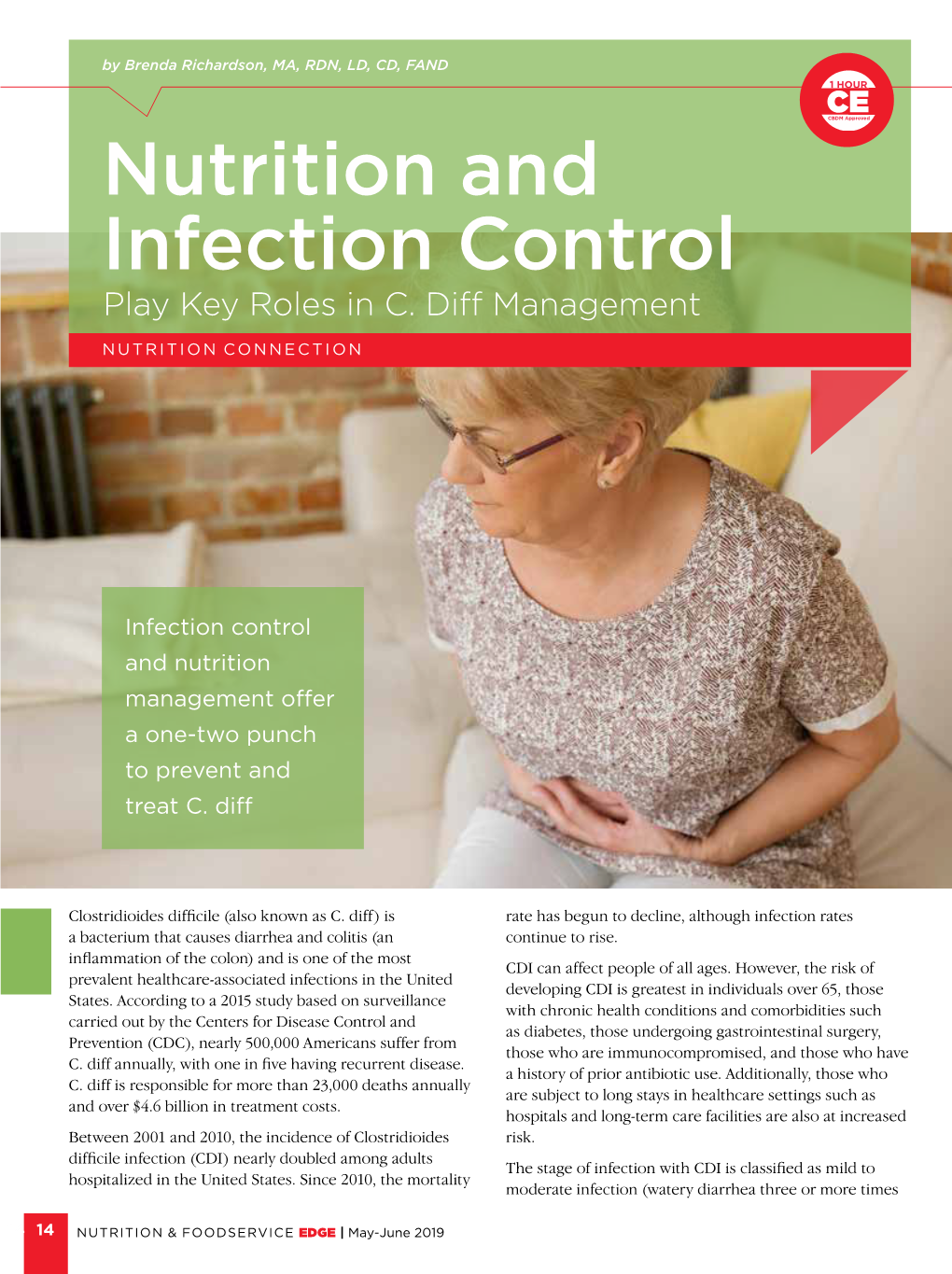 Nutrition and Infection Control Play Key Roles in C