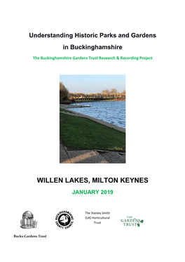 Willen Lakes, Milton Keynes January 2019