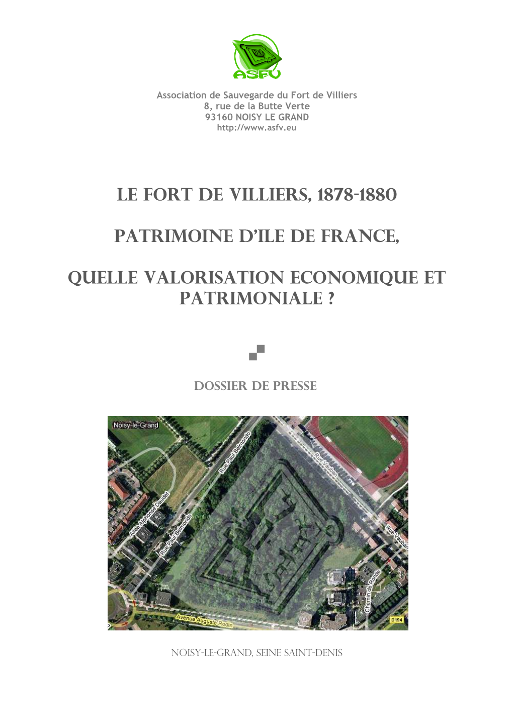 Dossier Presse FDV 2016