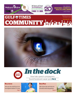 How Hate Speech Campaigners Found Facebook's Weak Spot.P4-5