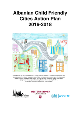 Albanian Child Friendly Cities Action Plan 2016-2018