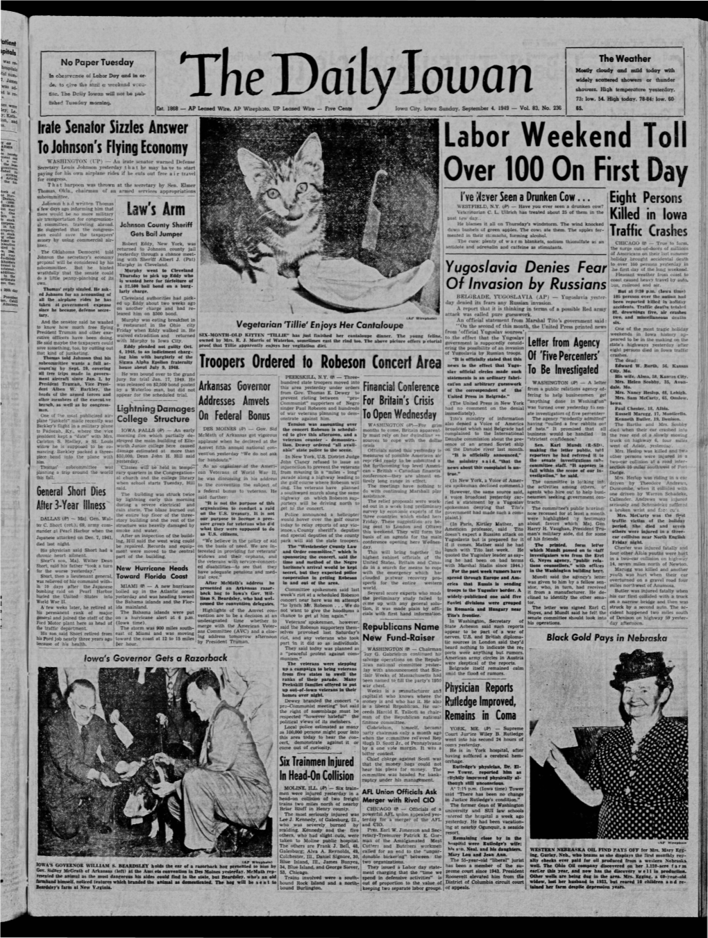 Daily Iowan (Iowa City, Iowa), 1949-09-04