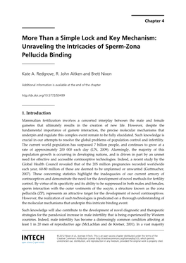 Unraveling the Intricacies of Sperm-Zona Pellucida Binding