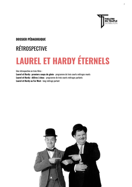 Dossier Pedagogique Laurel Et Hardy