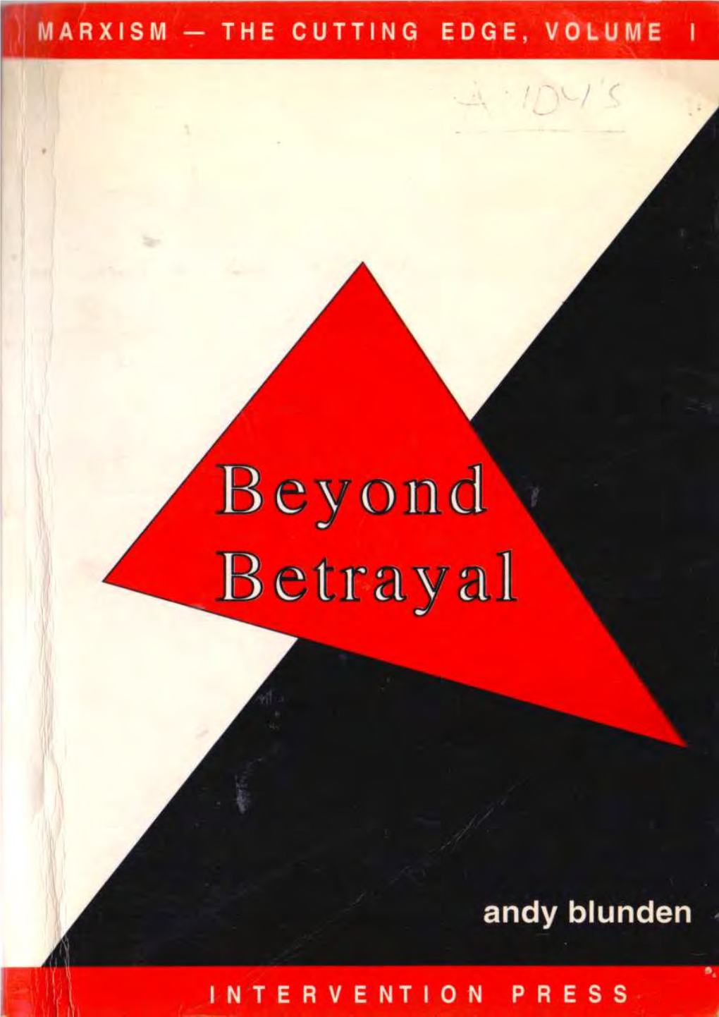 Beyond Betrayal