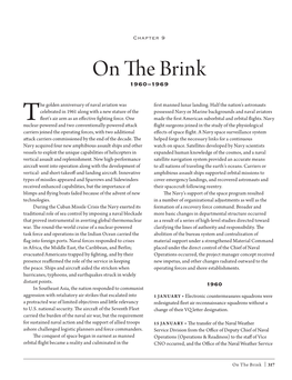 Chapter 9: on the Brink 1960–1969