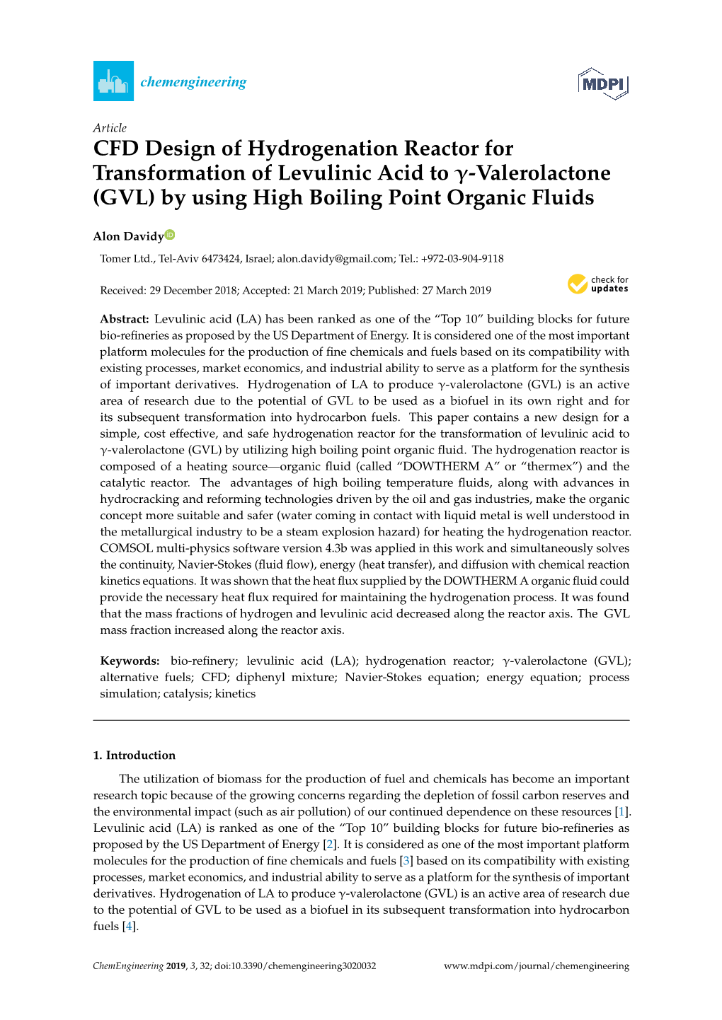 cfd-design-of-hydrogenation-reactor-for-transformation-of-levulinic