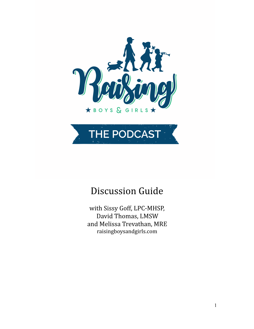 Raising Boys and Girls Discussion Guide:Stage 4