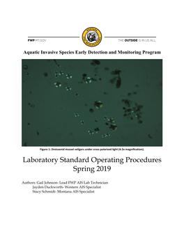 AIS Laboratory Standard Operating Procedures