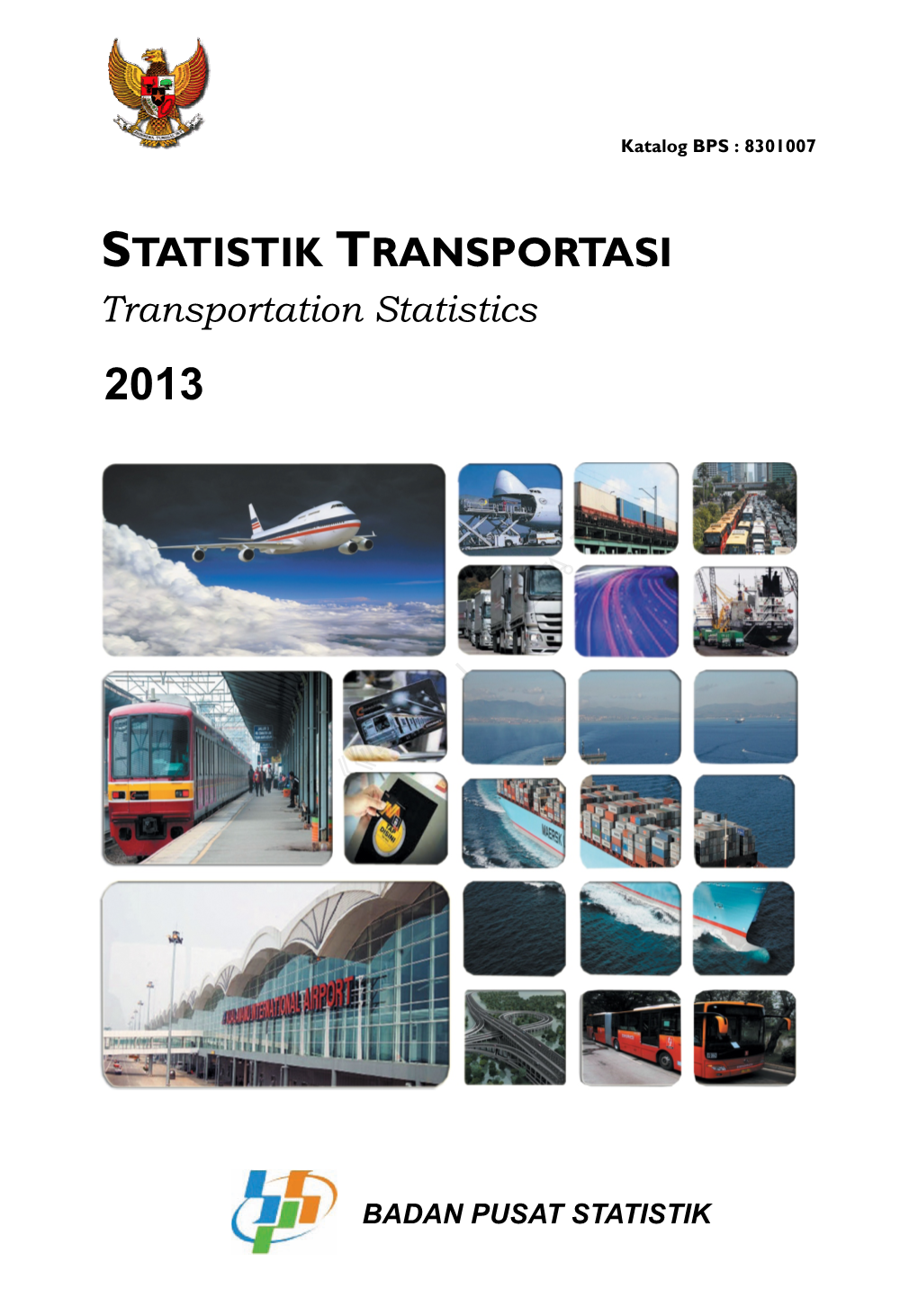Cover Publikasi Stat. Transportasi 2012