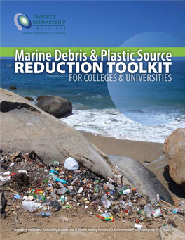 Marine Debris & Plastic Source Reduction Toolkit For