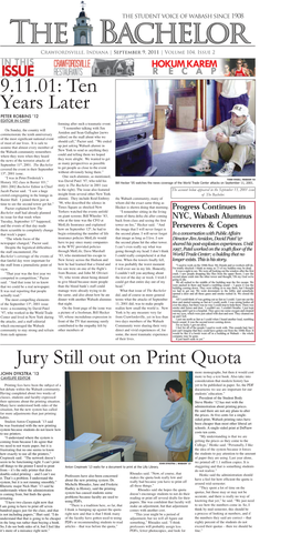 9.11.01: Ten Years Later Jury Still out on Print Quota