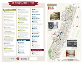 Download the Chinatown & Little Italy Historic District Map Guide
