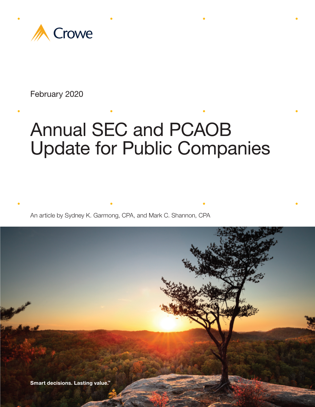 Q1 2019 SEC PCAOB Update
