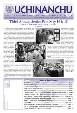 Third Annual Senior Fair, May 14 & 15