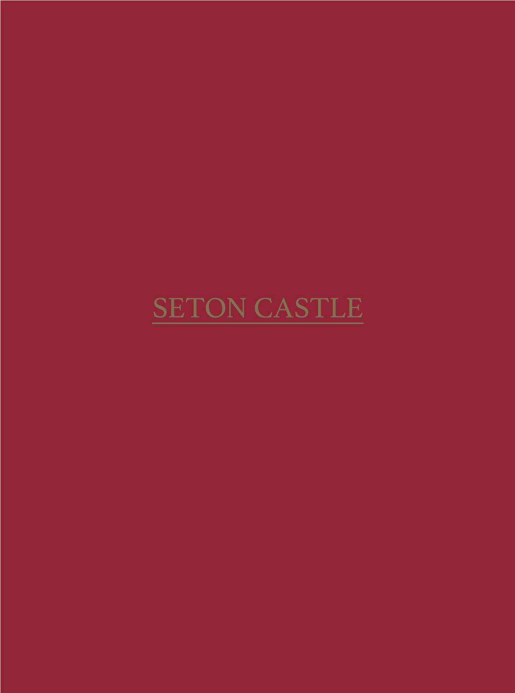 Seton Castle Seton Castle Longniddry, East Lothian Eh32 0Pg