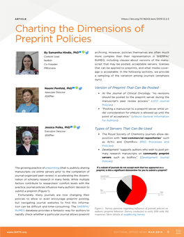 Charting the Dimensions of Preprint Policies