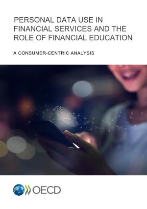 Personal Data Use in Financial Services and the Role of Financial Education