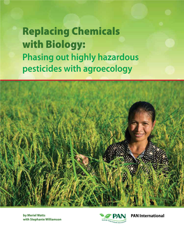 Replacing Chemicals with Biology: Phasing out Highly Hazardous Pesticides with Agroecology