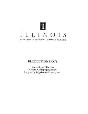 Ill Ino S University of Illinois at Urbana-Champaign