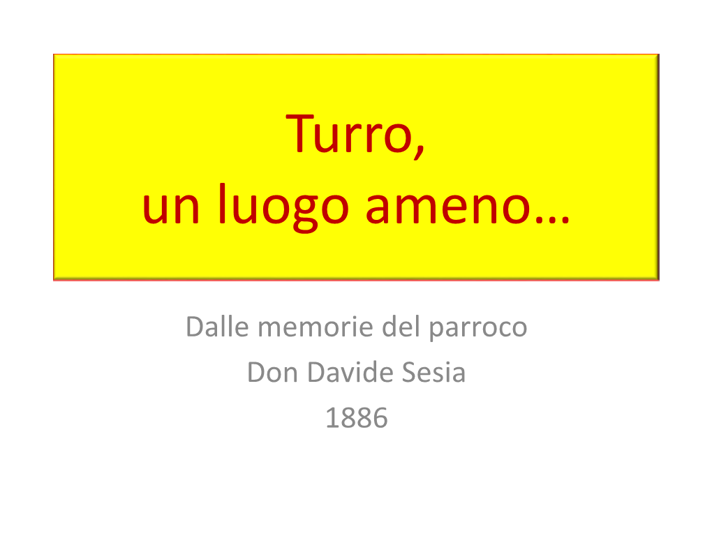 Turro… a Tre Chilometri Da Porta Venezia