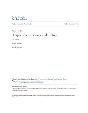 Perspectives on Science and Culture Kris Rutten