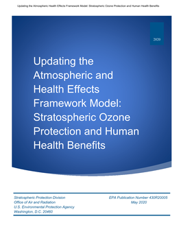 Updating the Atmospheric and Health Effects Framework Model