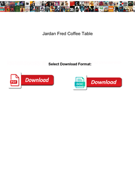 Jardan Fred Coffee Table