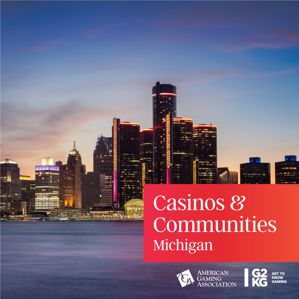 Casinos & Communities: Michigan