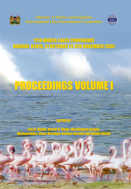 Proceedings Volume I Proceedings