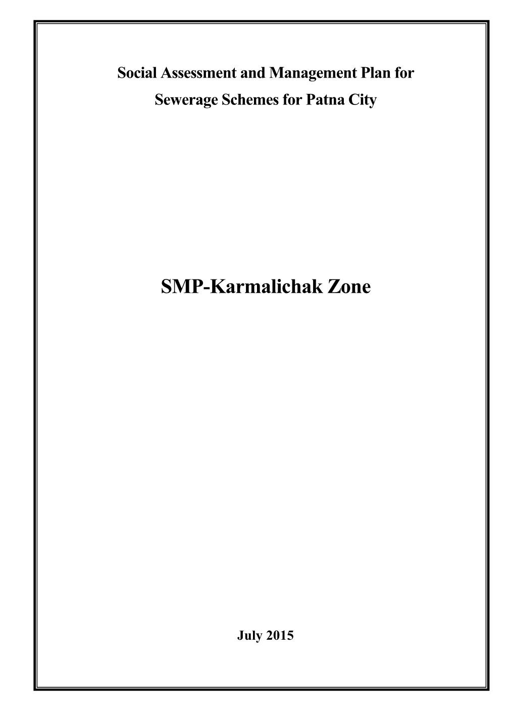 SMP-Karmalichak Zone